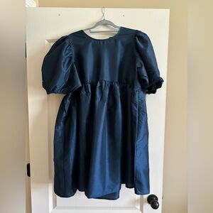 Navy babydoll dress, size XL.
